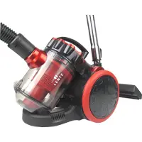 Lentz Staubsauger 700W Schwarz/ Rot Stofzuiger 700 W Zakloos