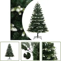 The Living Store : Kunstkerstboom, inklapbaar, besneeuwd, 180 cm