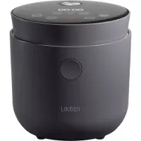 Lauben Rice Cooker - 1.5L - Rijstkoker Klein - Rice cooker small - Rijstkoker met lage suikerfunctie - 500W - Zwart