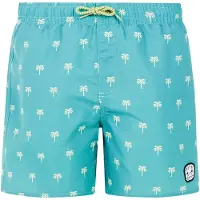 Protest Beachshort Boys Prtsteven Wave Green-Maat 176