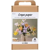 DIY - Crepe paper, 1 set (977534)