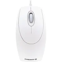 Cherry optische wielmuis M-5400-0 bedraad, wit-grijs, USB, PS/2-adapter