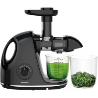 Klausberg Slow Juicer KB-7861 – 150W | Cold Press | Stille Juicer voor Groente, Fruit & Kruiden – BPA-vrij – Zwart - 700ml
