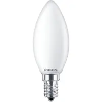 Philips 6x LED lamp E14 | Kaars B35 | Mat | 4000K | 4.3W (40W)