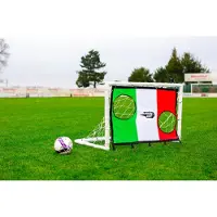 Powershot Voetbaldoel (1,2m x 0,8m - PVC) + Italië schietmuur