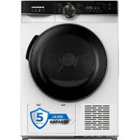 Heinner Warmtepompdroger - 8 KG - 14 Programma's - Antikreukfunctie - LED display - Trommelverlichting - Wit