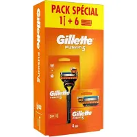 Gillette Scheermes Fusion 5 Houder + 6 Mesjes 1 Set