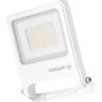 Osram ENDURA FLOOD PC 30W LED-schijnwerper, 3000K warm wit, 3000 lumen, IP65 witte schijnwerper, gerecycled materiaal, 180° draaibaar, wit