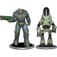 Syndicate Collectibles Fallout2 Pack Set D X01 & Protectron 7 Cm Figuur