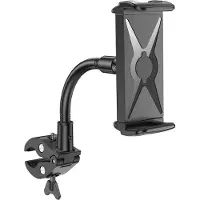 INF Flexibele lange armhouder met universele telefoon/tablet klem