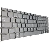 T-ProTek DUITSE - Zwart toetsenbord met verlichting, compatibel met Lenovo IdeaPad S340-13IML (81UM)
