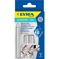 Lyra 4850001 Merkkrijt Economy 795 - Wit (12st)