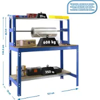 Simonwork (bancos De Trabajo) Bt4 Werkbank 1445x1510x760 Mm