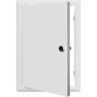 Syfax Toegangs paneel Wit 33 x 23 x 3 cm Staal