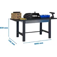 Simonwork (bancos De Trabajo) Bt6 Box Werkbank 830x1800x730 Mm