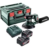 Metabo SXA 18 LTX 150 BL Accuschuurmachine 18 V 150 mm borstelloos + 2x accu 4.0 Ah + lader + metaBOX