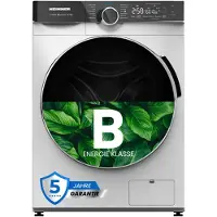 Heinner HWDM-M1014IVKB Was-droogcombinatie - 10 kg Wassen / 7 kg Drogen - 1500 tpm - Energieklasse B - Inverter Motor - 1-Uurs Wassen & Drogen - Kreukbescherming - 5 Jaar Garantie - Wit