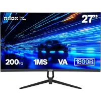 Nilox Gaming-Monitor Nilox NXM27CRV2001 Full HD LCD 27"