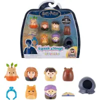 Jazwares Squish-A-Longs - 6 Figure Pack Harry Potter Style 1 W1