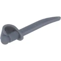 LEGO Piratensabel Donkergrijs - Donker blauwachtig grijs 2530 - 10x (2530, Accessoires)