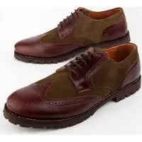 Purapiel Oxford Schoen Herac Groen
