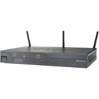 Cisco 861W Draadloze beveiligingsrouter - IEEE 802.11n - ISM-band - Draadloze snelheid van 54 Mbps - 4 x netwerkaansluiting - 1 x breedbandaansluiting