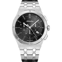 Adriatica NIEUWE ORIGINELE HERENHORLOGE A8337.5114CH + zilveren gravure met datum