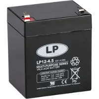 Landport LP12-4.5 VRLA AGM Loodaccu (12V, 4.5 Ah, T1 terminal)