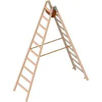 Layher 1053 houten steigertrap volgens Oostenrijkse norm Z1501, met 2x10 treden