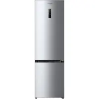 Heinner HCNF-HM377INVXC Koel-vriescombinatie 377 L – Full No Frost – Touchbediening met LED-display – Holiday-functie – Super-functie – RVS – 5 Jaar Garantie