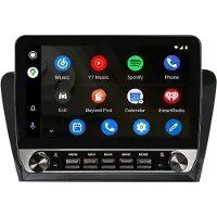 AWESAFE Autoradio - Geschikt Voor Mercedes Benz Smart Fortwo 2005 t/m 2010 - RAM 2GB+ROM 64GB - Android 14 - Draadloos Apple Carplay & Android Auto - Bluetooth & Wifi GPS Navigatie