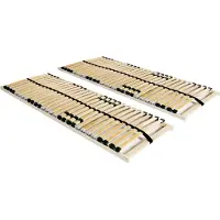Prolenta Maison Exclusive - Lattenbodem, 2 stuks, met 28 latten, 7 zones, 70x200 cm