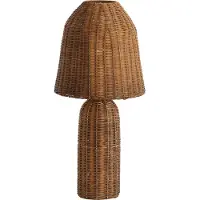 Light & Living Rotan schemerlamp Mandor Ø 28,5cm - naturel rotan