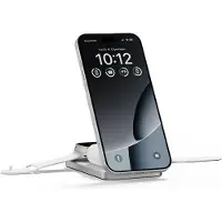 LINQ Connects Magnetische Draadloze Powerbank & Stand 8000 mAh - Geschikt voor Magsafe Iphone 12, 13, 14, 15, 16, 17, Air