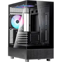 Silverstone Lucid 04 (zwart, gehard glas x 2)