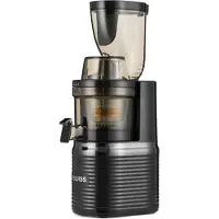 4Swiss Slow Juicer BM202, 200 W, 40 tpm, Reverse-functie, EasyClean, XXL-opening, Zwart