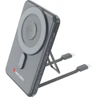 Verbatim Powerbank Charge ´n´ Go 2C Magnetic Wireless 5000mAh, Grijs