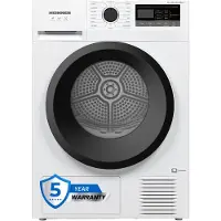 Heinner HHPD-M8N13PBKE++ Warmtepompdroger - 8 kg - 16 Programma’s - LED-display - Anti-kreuk - Trommelverlichting - 5 Jaar Garantie