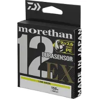 Daiwa Morethan 12ex Braided Line 150 M Transparant 0.140 mm