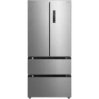 Heinner HCFD-M516INVXE++ French Door Amerikaanse Koelkast – 516 L – No Frost – LED Touch Display – InoxCool Technology & ADT Fresh System – RVS – 5 Jaar Garantie