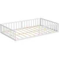 VitaliSpa Minno Kinderbed – 205 x 125 cm Zonder matras Wit