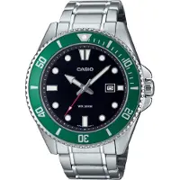 Casio Mdv107d3a2vdf 20atm 49.5mm Horloge
