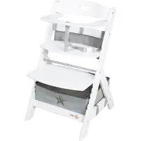 Roba Converteerbare kinderstoel - - LIV UP - Vanaf 6 maanden tot 70 kg - Inclusief organizerset - Wit