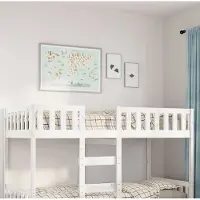 Prolenta Maison Exclusive - Kinderbed zonder matras, wit, 90x190 cm, massief grenenhout