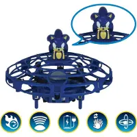 Sonic RC Flying Sonic - de Ultimate Flying avontuur, met verlichting en hand gesture! A hand-free bediening met oplaadbaar battery.