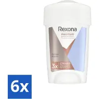 Rexona 6 x - Deodorant Stick - Women Maximum Protection Clean Scent - Anti-transpirant - 45 ml - Anti-transpirant - Deodorant - Zweet - Lichaamsgeur - Bescherming