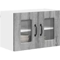 vidaXL Vaatwasserpaneel Kalmar Grijs Sonoma 60 x 31 x 40 cm