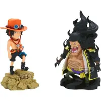 Banpresto One Piece World Collectable Log Stories Portgas D.ace Vs Marshall D.teach Figuur