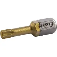 Stalco Torx T20 Titanium Bitset 2x 25mm 1/4" - Duurzame Kwaliteit