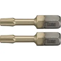 Luna Prime TX40 Torx Bits 29mm - 2 Stuks